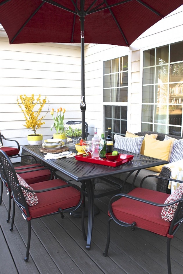 Outdoor Dining Room by Erika Ward