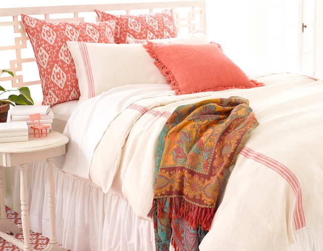 Bedding Styled by Erika Ward for Pine Cone Hill