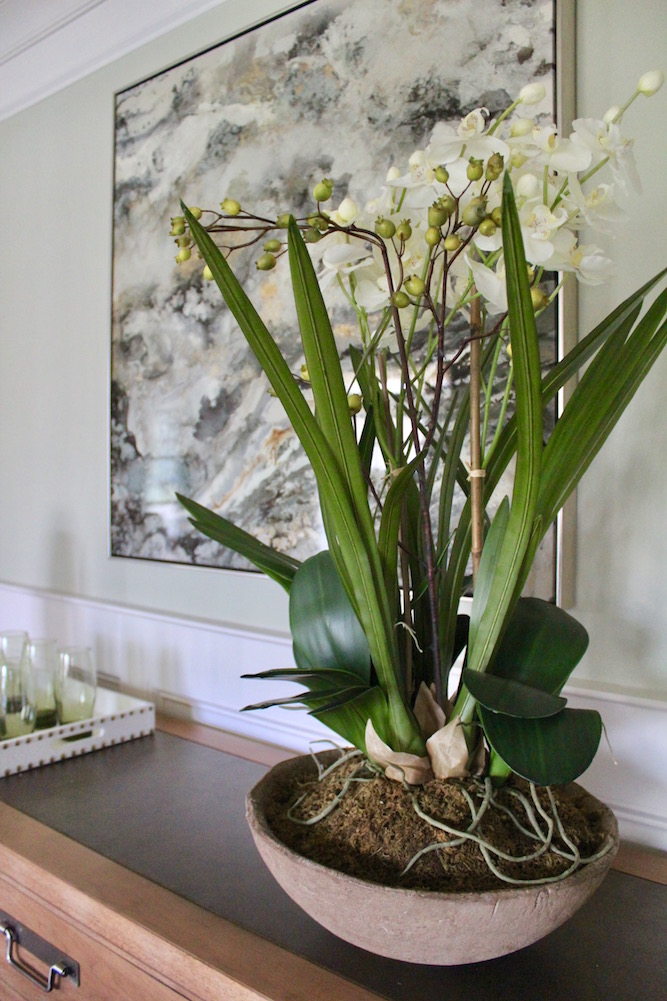 Orchid Detail by Erika Ward Interiors