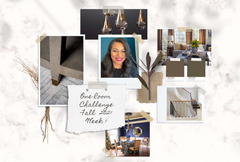 ONE ROOM CHALLENGE FALL 2021WEEK ONE Erika Ward Interiors Atlanta